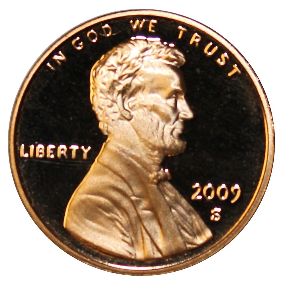 2009 Gem Deep Cameo Proof Lincoln Professional Cent US Coin