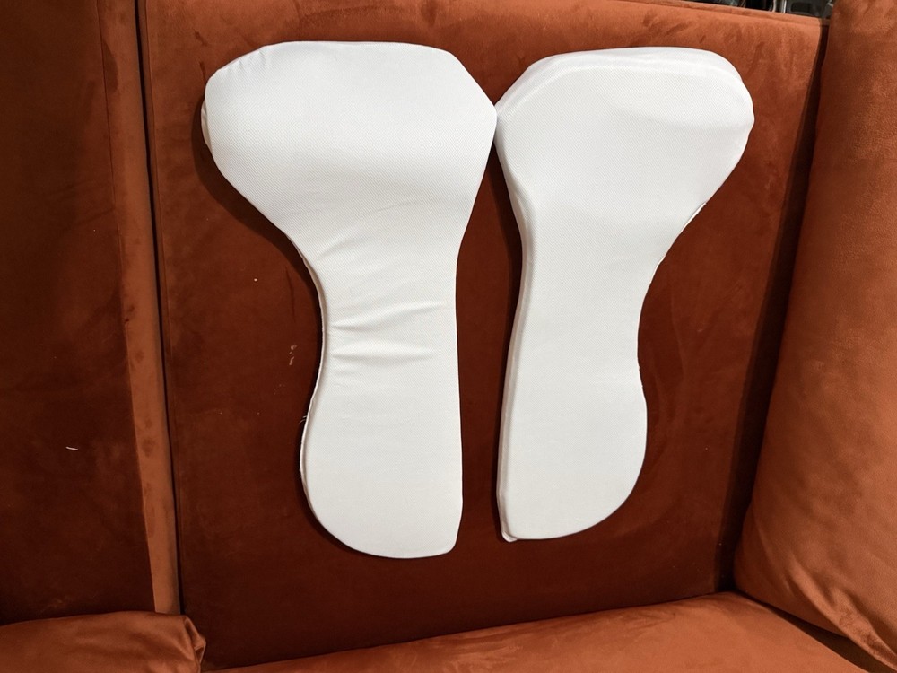 Total Saddle Fit Squish Pad, Dressage Medium White