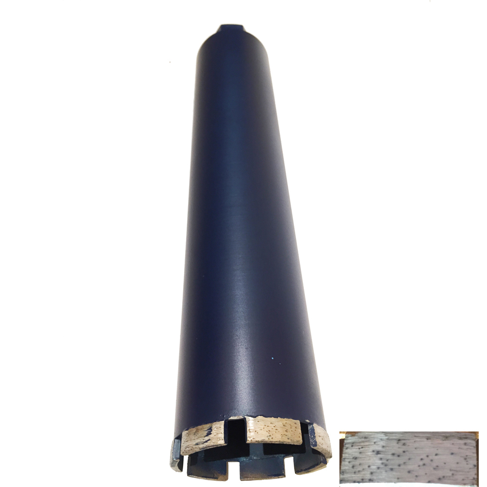 2-Pack! 4-1/4" Super Plus Quality Diamond Core Drill Bits For Wet/Dry Drilling