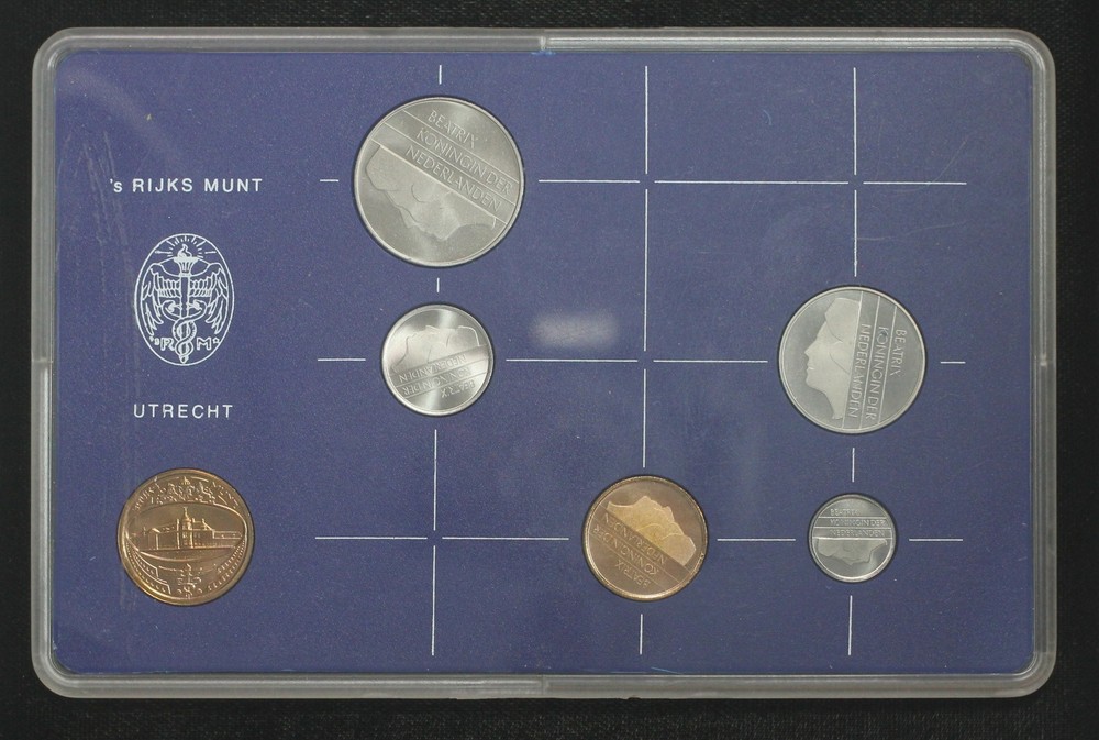 1982 Netherlands 5 Coin Proof Set PS# 27 4FSV