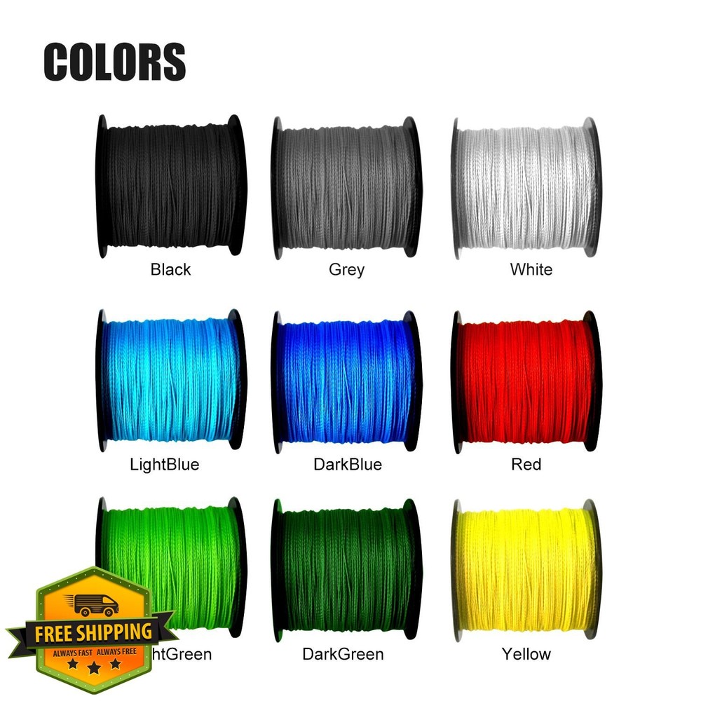 Dingbear Braided Fishing Line 437yd-5000yd Strong Pull