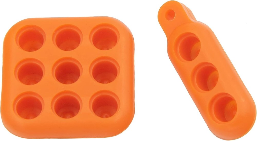 Muzzle-Loaders™ 209 Primer Caddy - Orange Silicone -