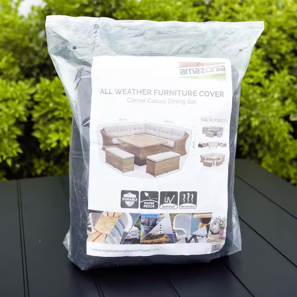 Brooks Large Square Patio Dining and Seating Set Cover