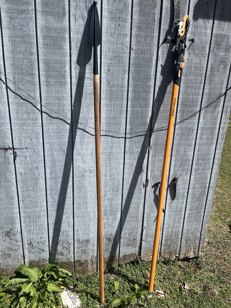 72” Red Oak  shaft & cold steel training spear head