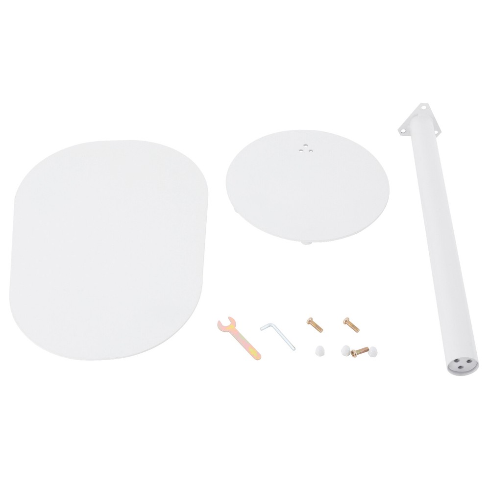 C-shaped Side Table, Iron End Table, Couch Side Table, Bedside Table 20*14-inch