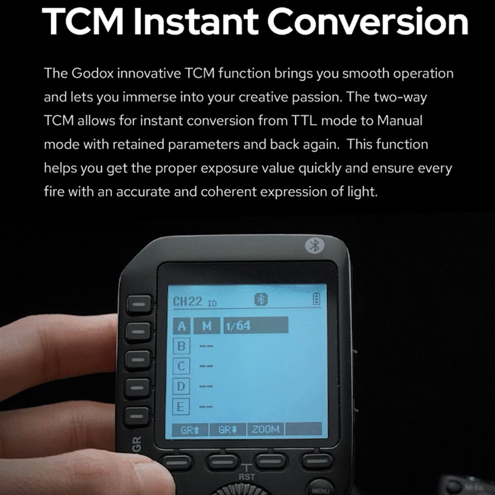 Godox XProII-S 2.4G TTL HSS Camera Flash Trigger Transmitter for Sony+Gift