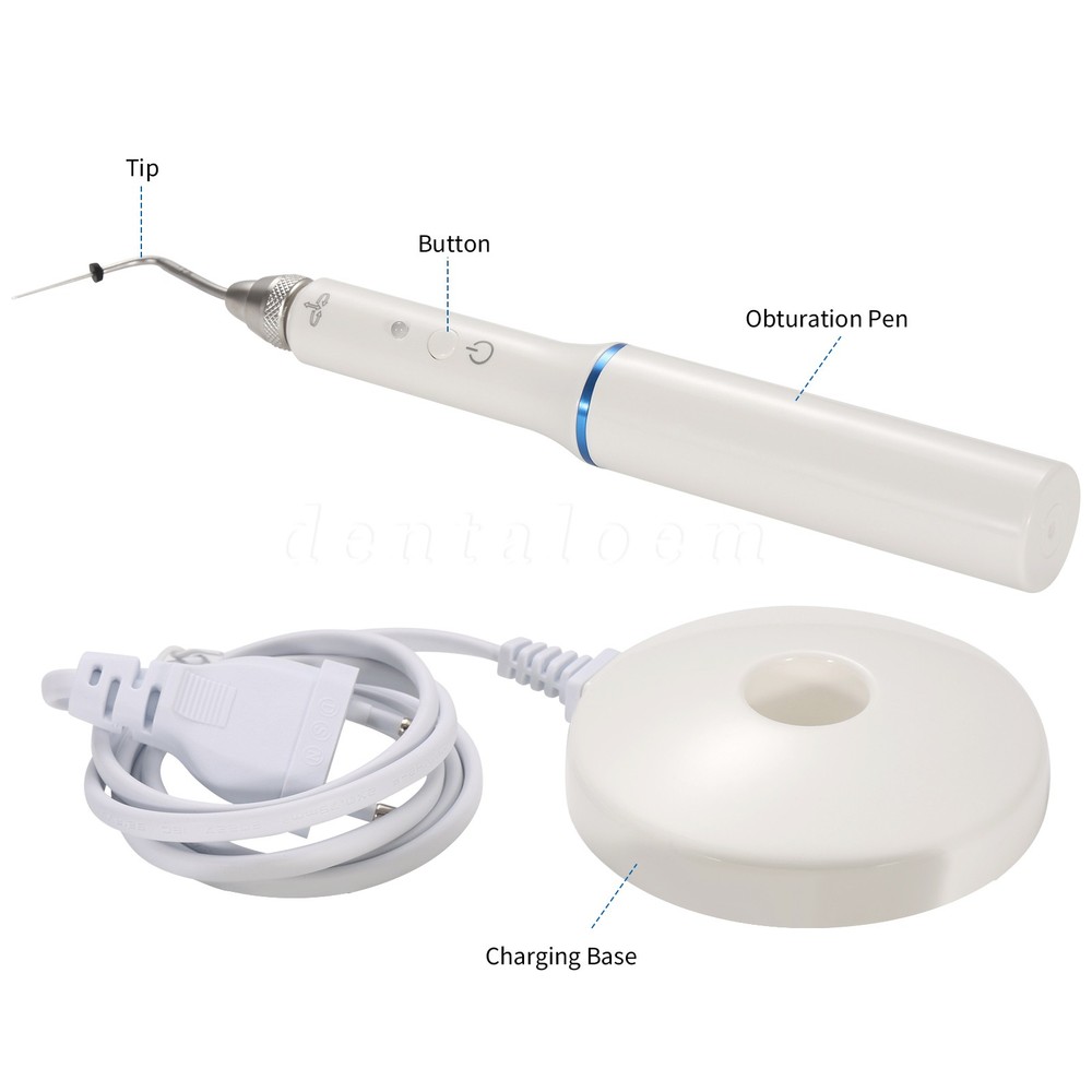 Dental Wireless Endo Obturation System Heated Pen +2 Needles
