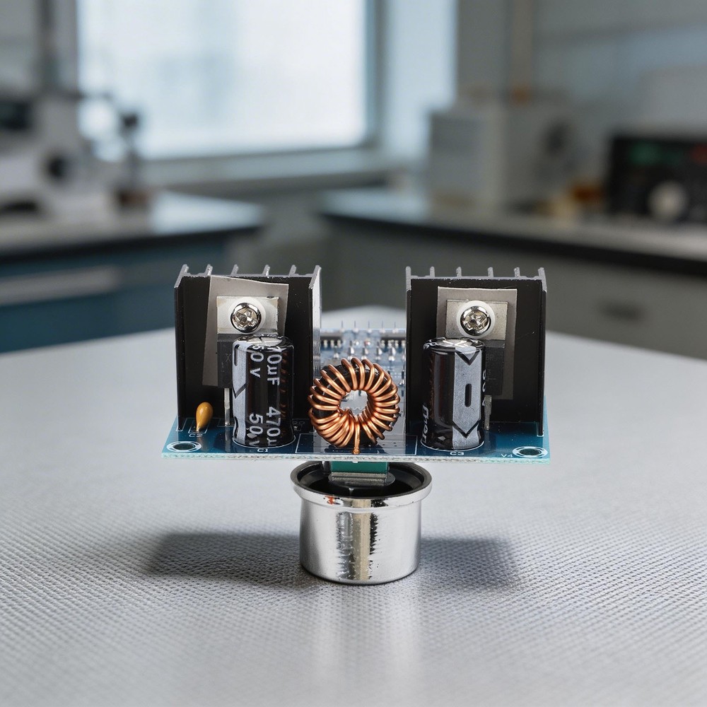 Digital DC Voltage Regulator with Real Time Output and Safety Features