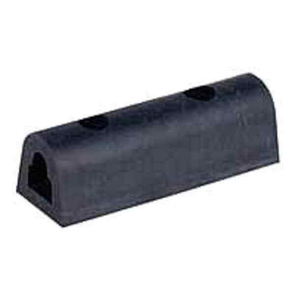 Zoro Select D26u Bumper Guard,6 X 2 X 2 In,Rubber