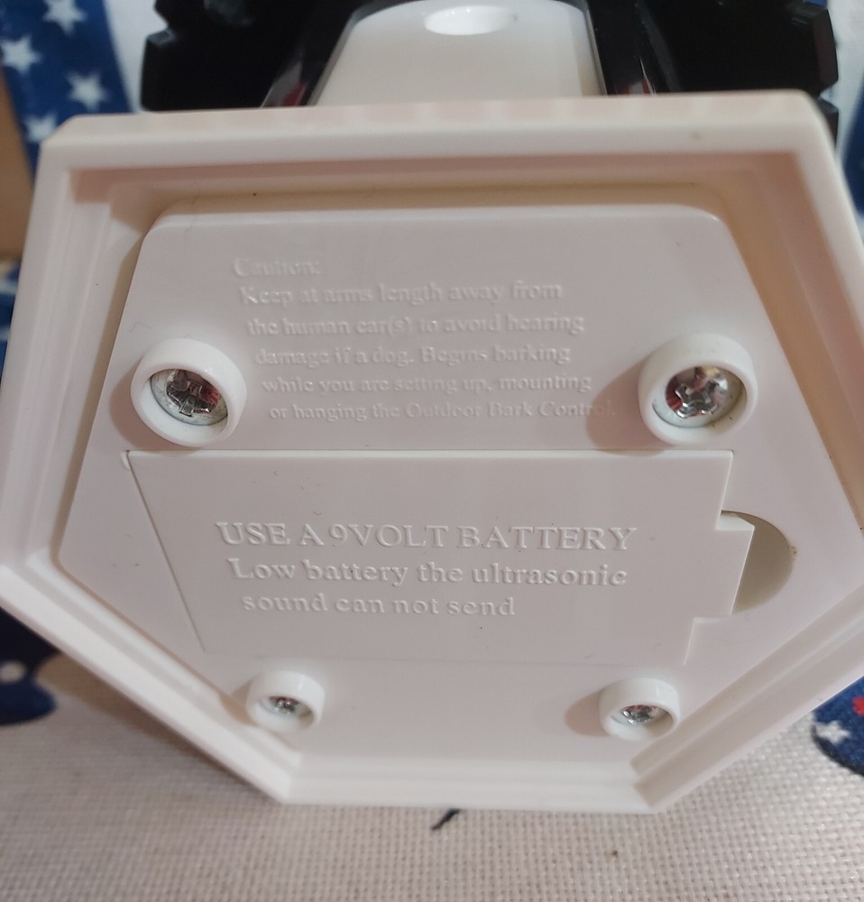 Ultrasonic Bark Detering Device