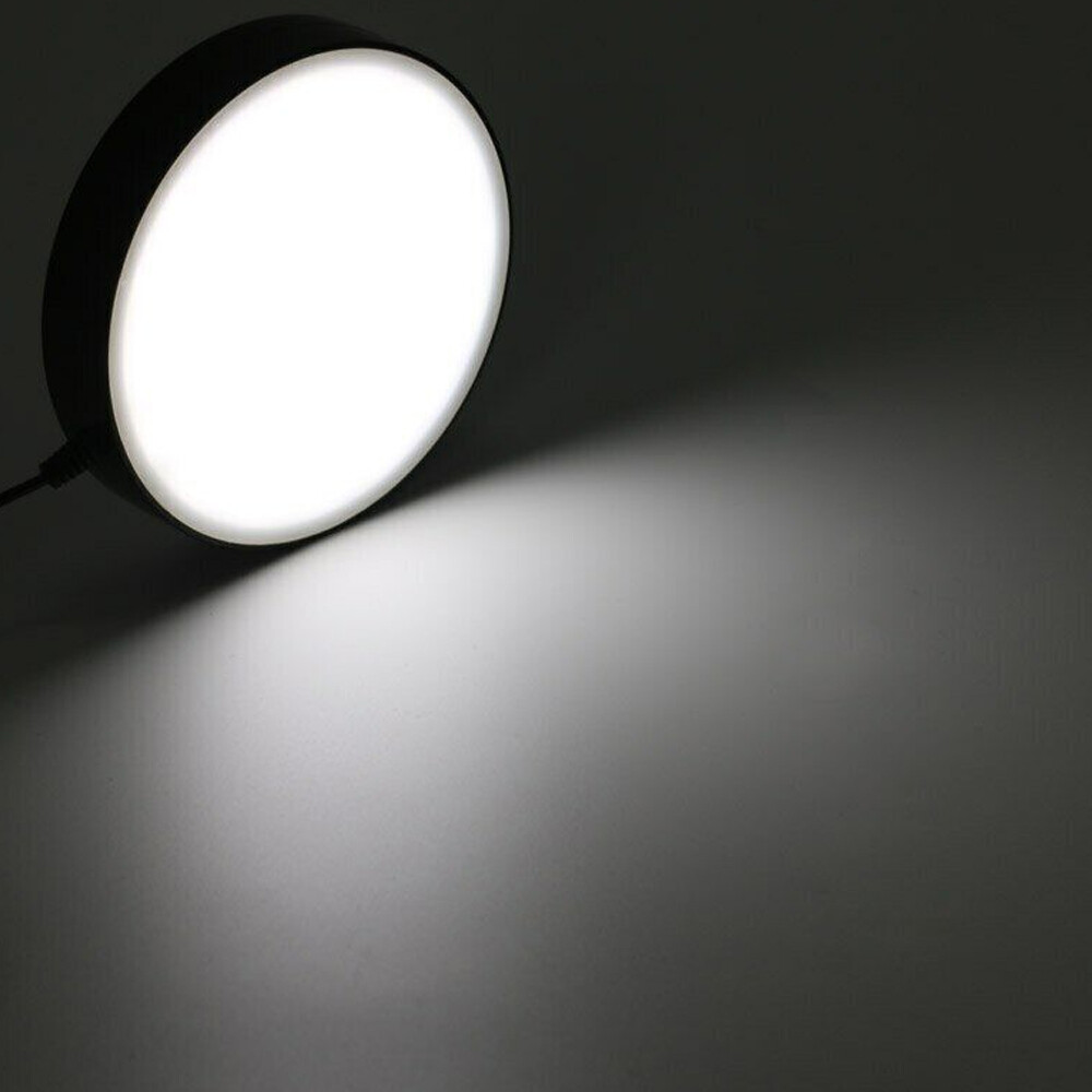 100-240V Adjustable Brightness LED Ring Bottom Light Source f Stereo Microscope