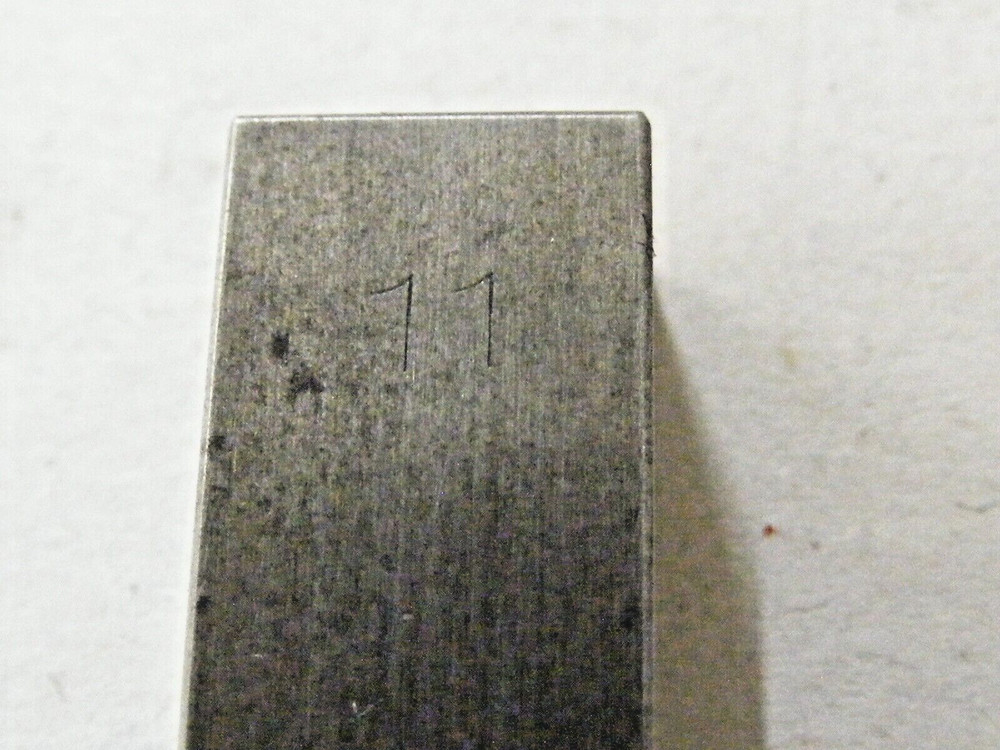 C.E. Johansson Gage Block Single 11mm (a31)