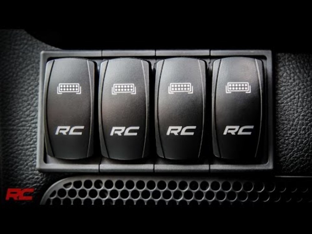 Rough Country Auxiliary Switch Bezel Single