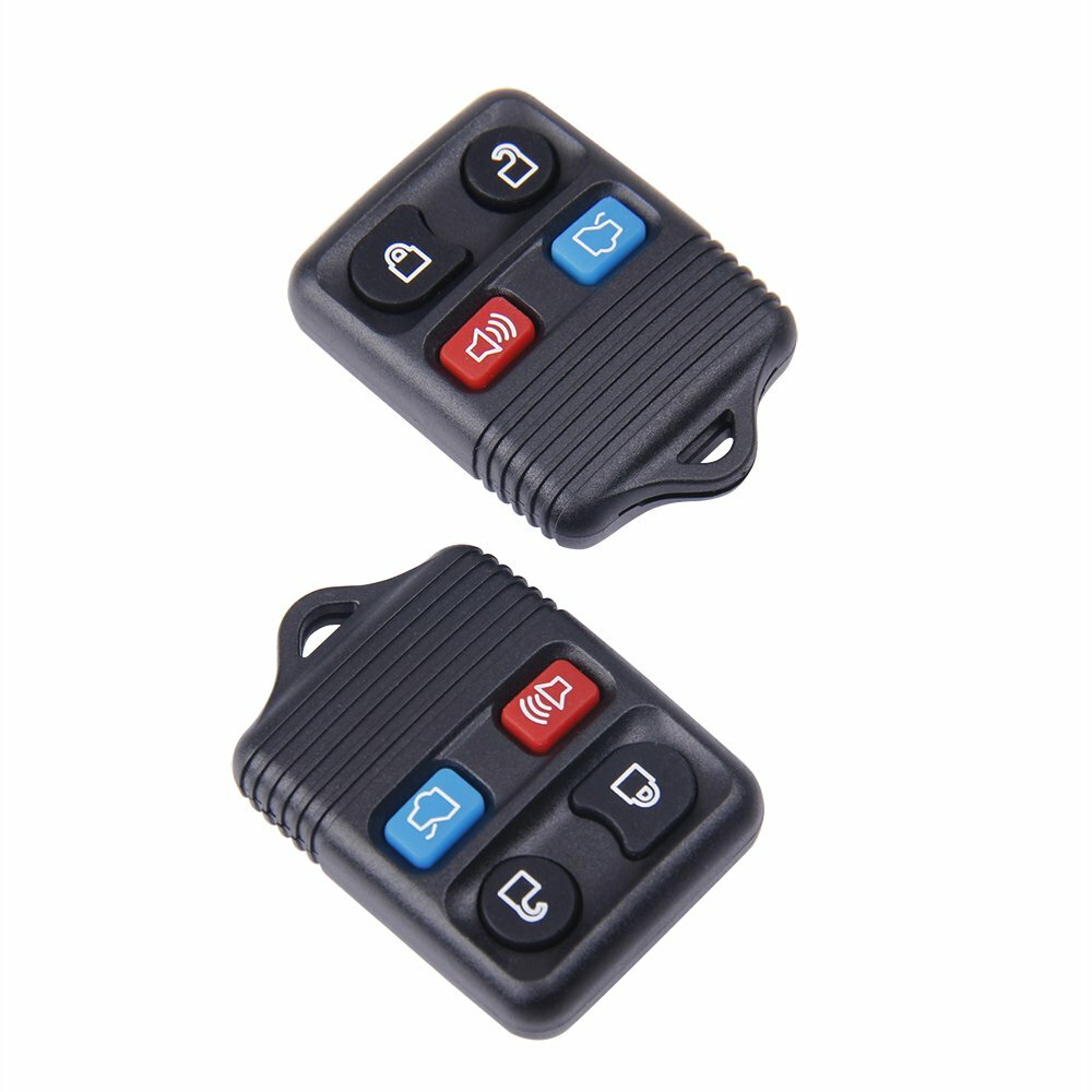 2 Replacement Keyless Entry Remote Control Key Fob Clicker Transmitter 4 Button
