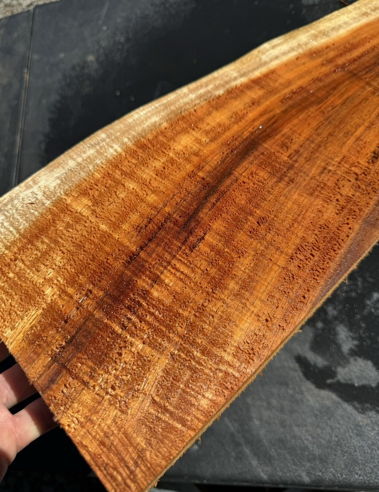 Hawaiian Curly Koa Board #13105