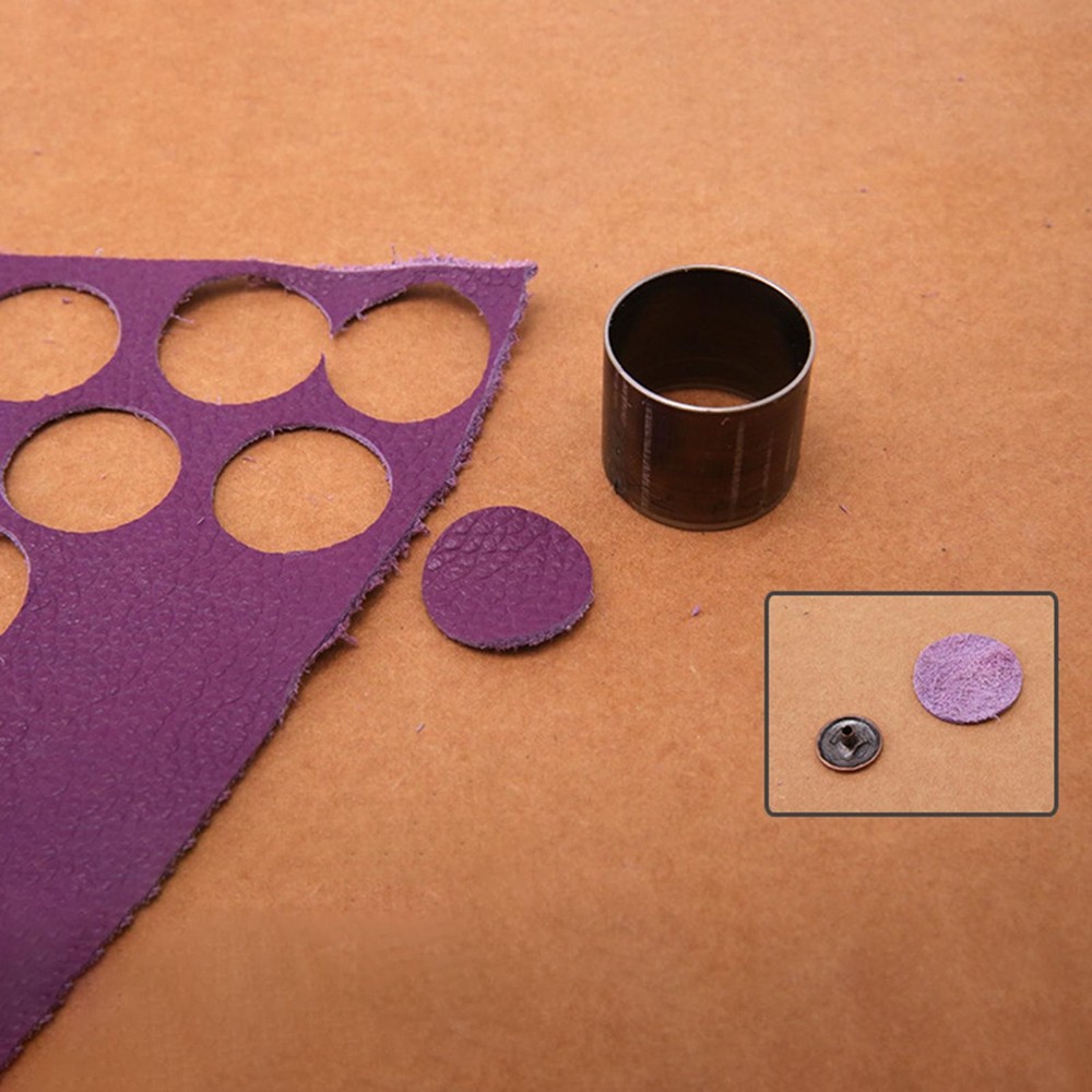 Snap Button Wrap Mold Wrapping Leathercraft Manual