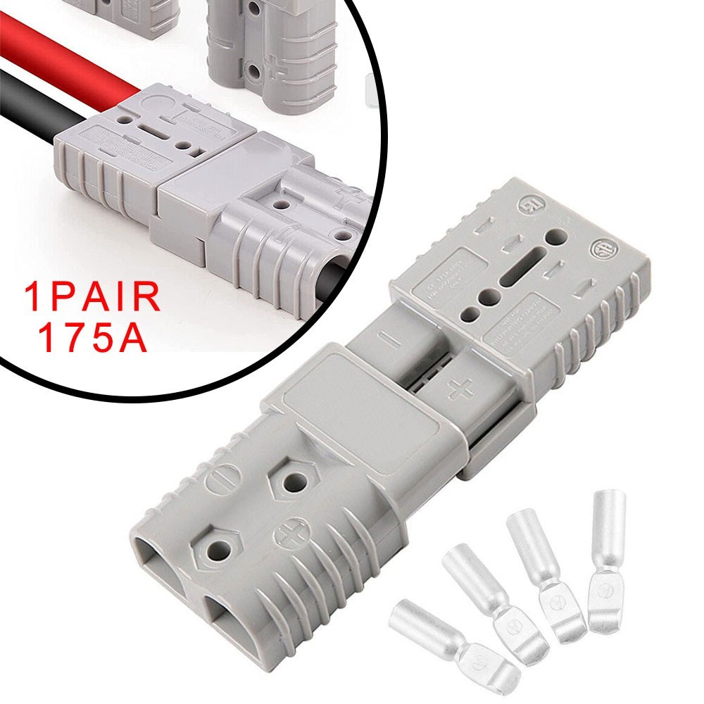 175A BATTERY QUICK Connect Plug Winch Disconnect Terminal Connector 600V 2AWG