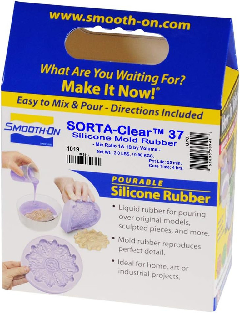 Sorta-Clear 37 - Addition Cure Silicone Rubber Compound - Pint Unit