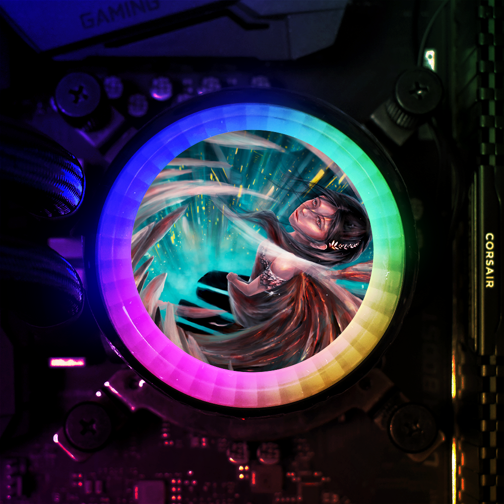 Custom Print AIO Covers for Cooler Master MasterLiquid CPU Cooler Series