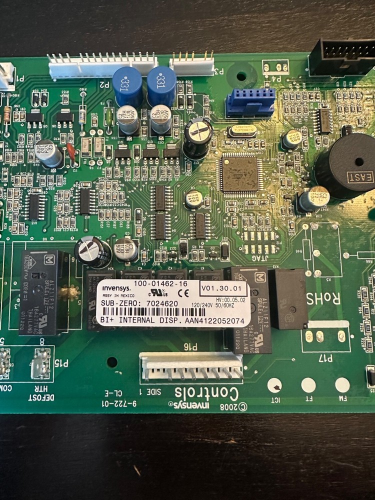 Sub Zero 7024620 100-01462-16 Refrigerator Control Board