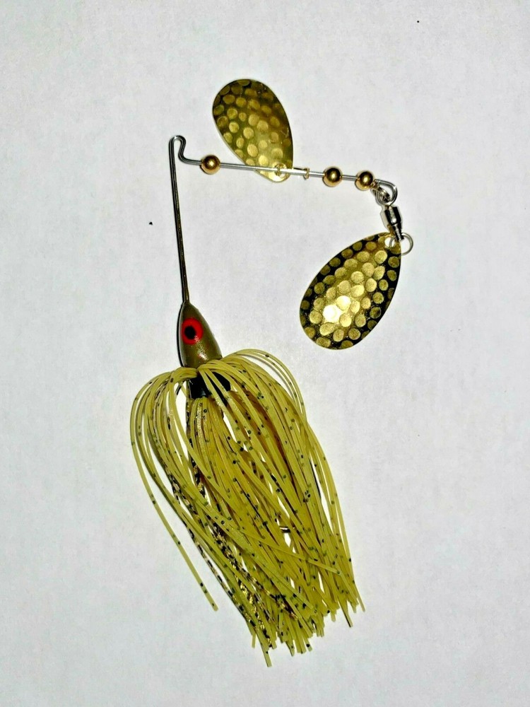 Custom Double Indiana Blade - Hammered Brass - Multiple Colors