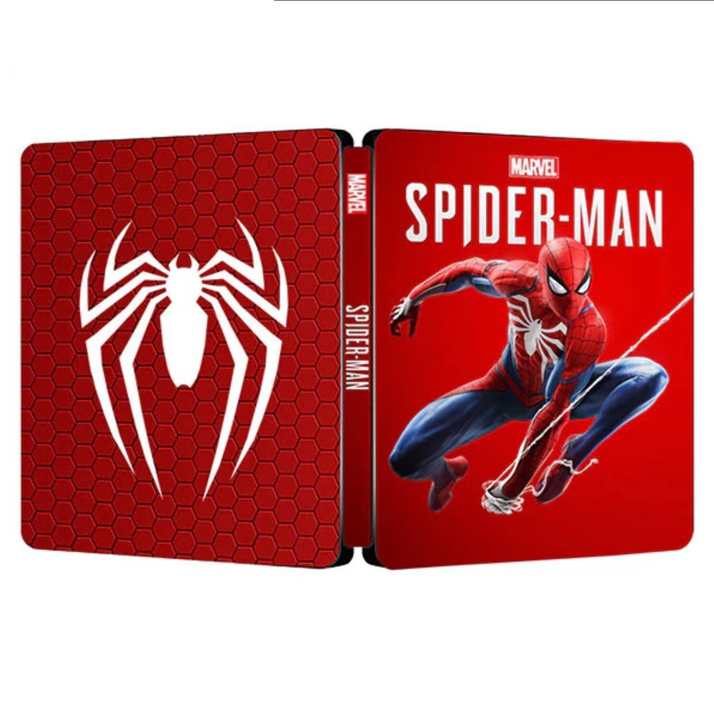 New Rare Limited Marvel's Spider-Man Classic Edition  Steelbook Case Custom Made