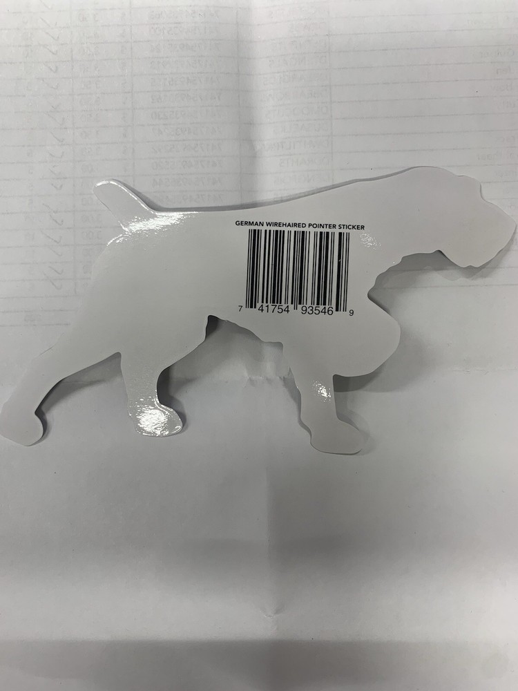 Casey Underwood German Wirehair Pointer Decal Sticker 5.5”