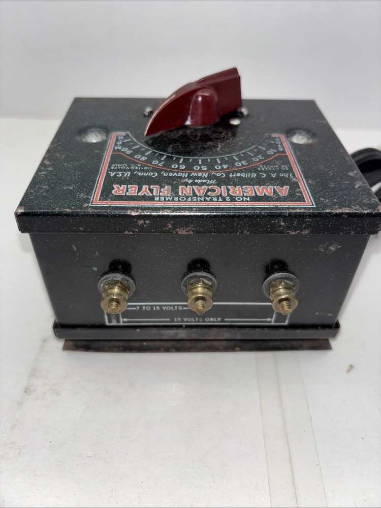 American Flyer No 2 Model Train Transformer A.C. Gilbert