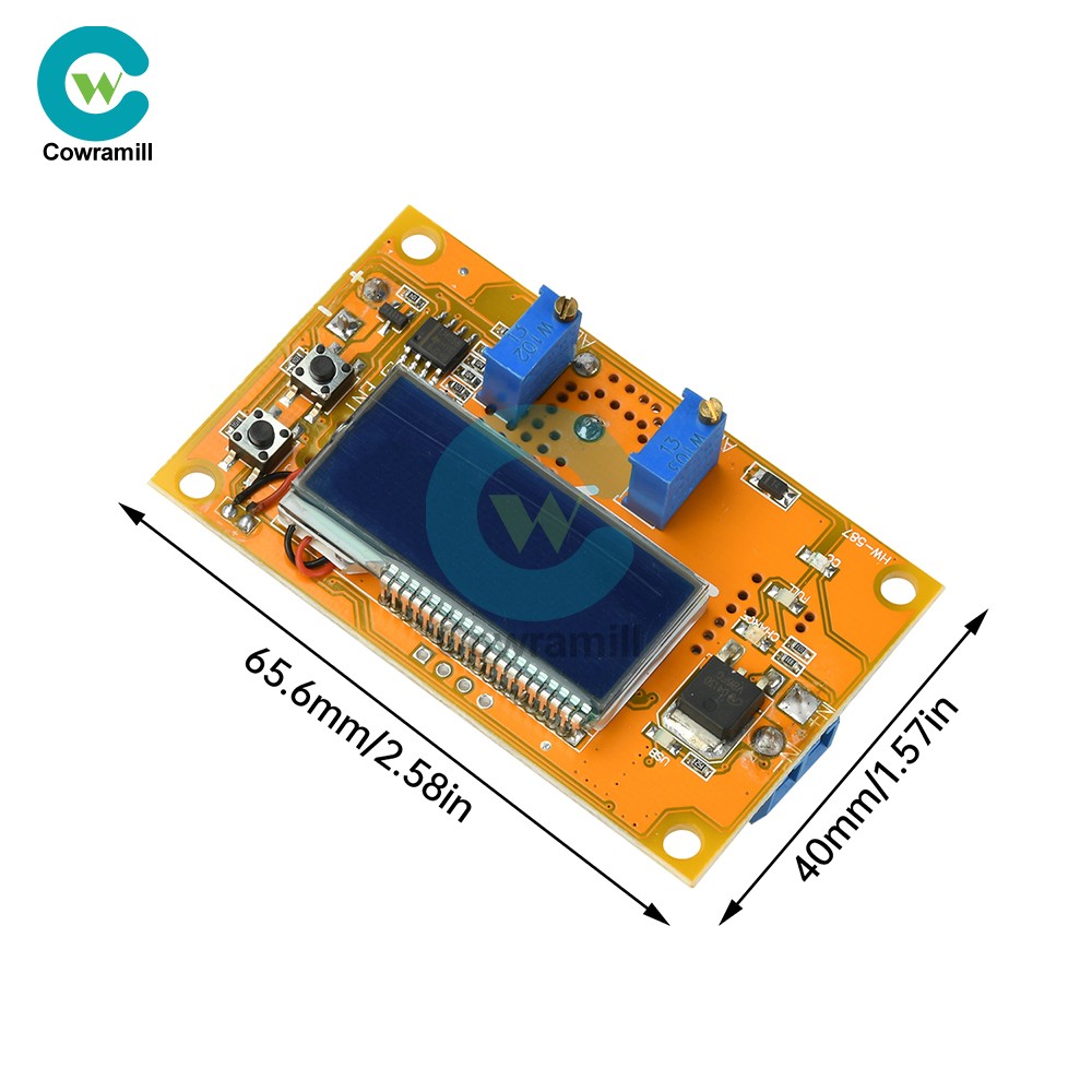 DC-DC 8V-36V to 1.25V-32V 4.2A DC Adjustable LCD Display Step-Down Power Module