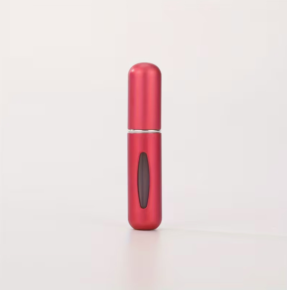 5ml Perfume Refill Bottle w/ Spray - Empty Travel Atomizer Leak-Proof