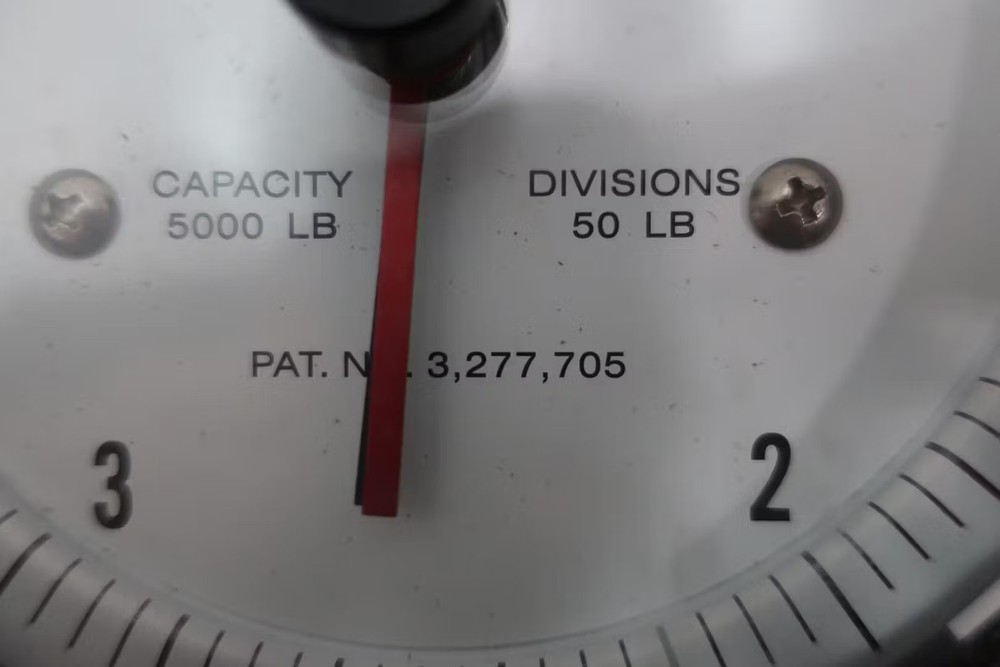 Dillon 30006-0050 Dynamometer 5000lbs With Shackles 5in Dial