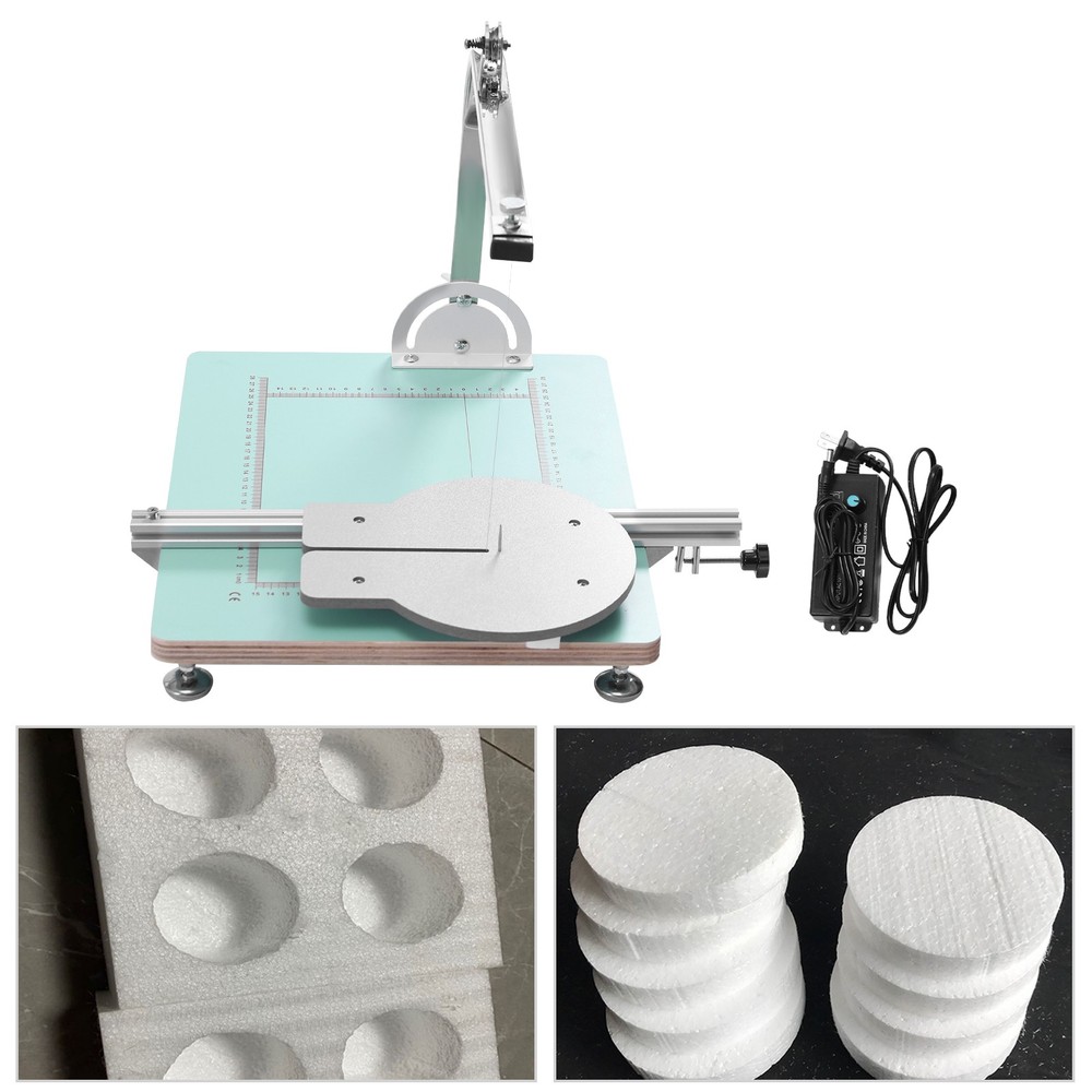 New 72W Hot Wire Foam Cutter Working Table Tool Sponge Styrofoam Cutting Machine