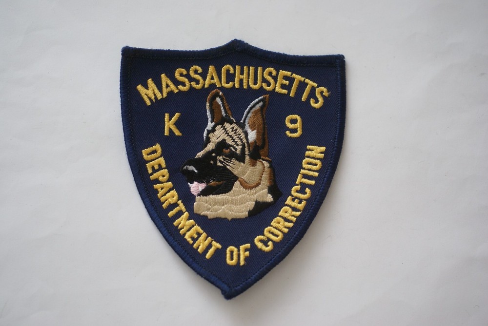 Massachusetts Department of Correction K9 patch