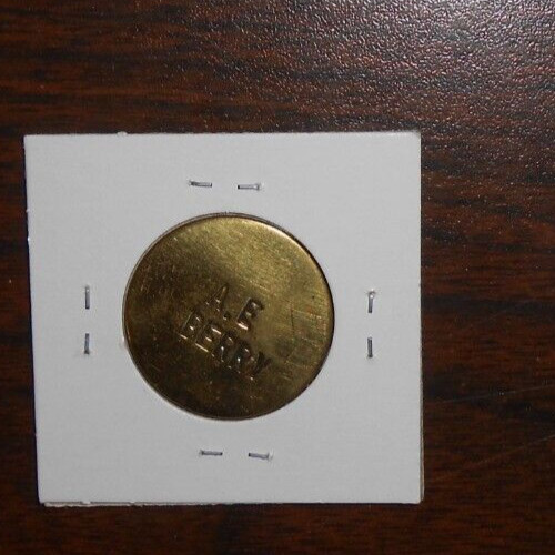VIRGINIA A. E. BERRY - SPRINGHILL, VIRGINIA GOOD FOR 25 CENT IN MDSE.