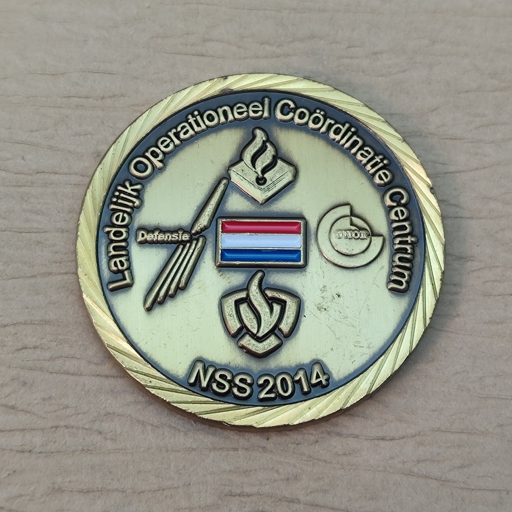 Netherlands National Operational Coordination Center Challenge Coin