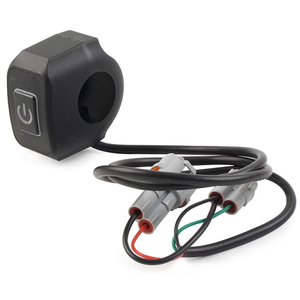Plug And Play Headlight On/off Button Switch Connector for Sur Ron White
