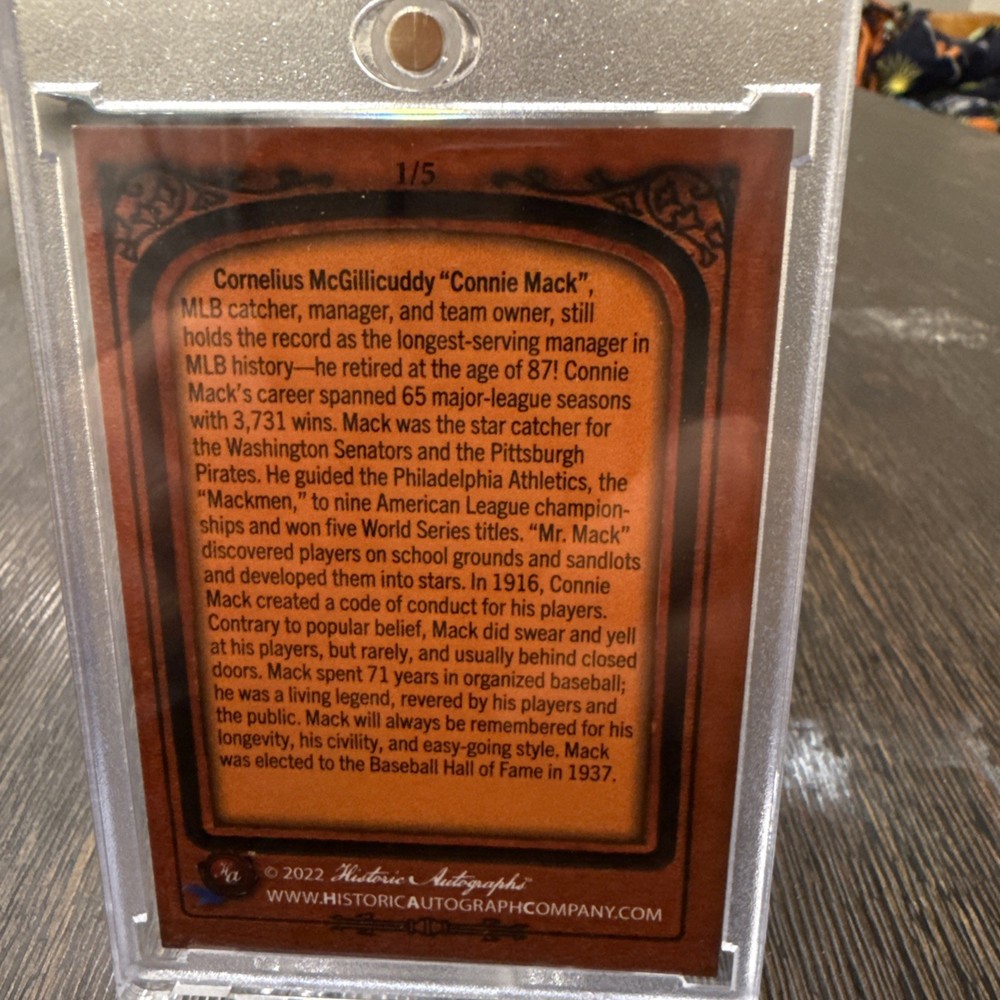 Cornelius McGillciddy Civil War /5