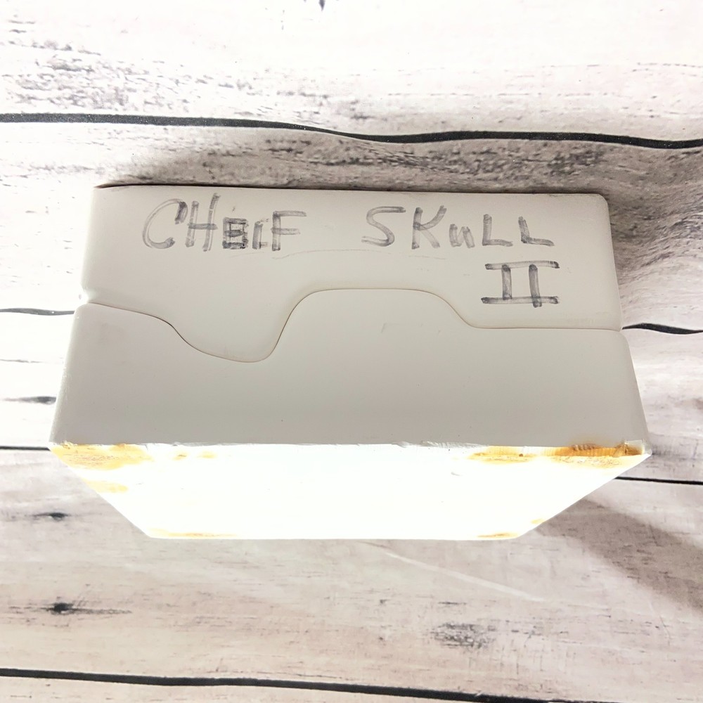 Provincial Ceramic Casting Mold Buffalo Skull And Mask #P-491