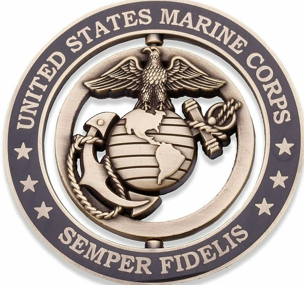 Marine Corps EGA Spinner Challenge Coin