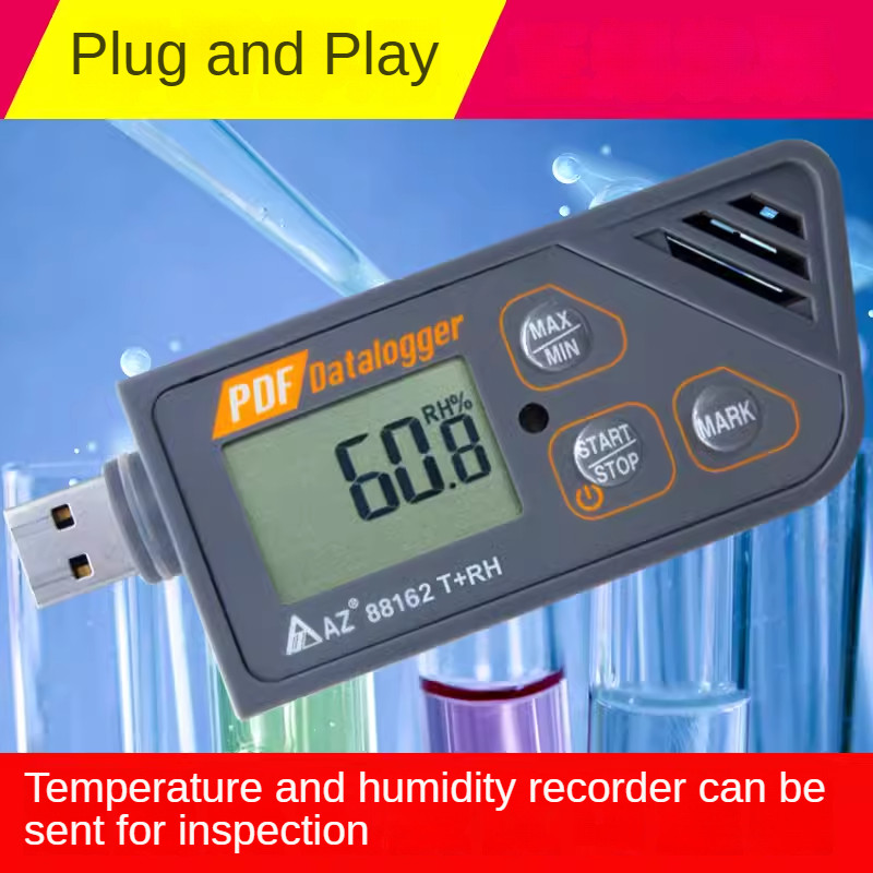 Waterproof USB Data Logger Temperature Humidity and Atmospheric Pressure