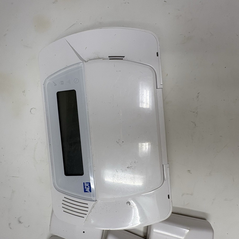 ADT Impassa Alarm Control Panel & Sensors Untested As Is