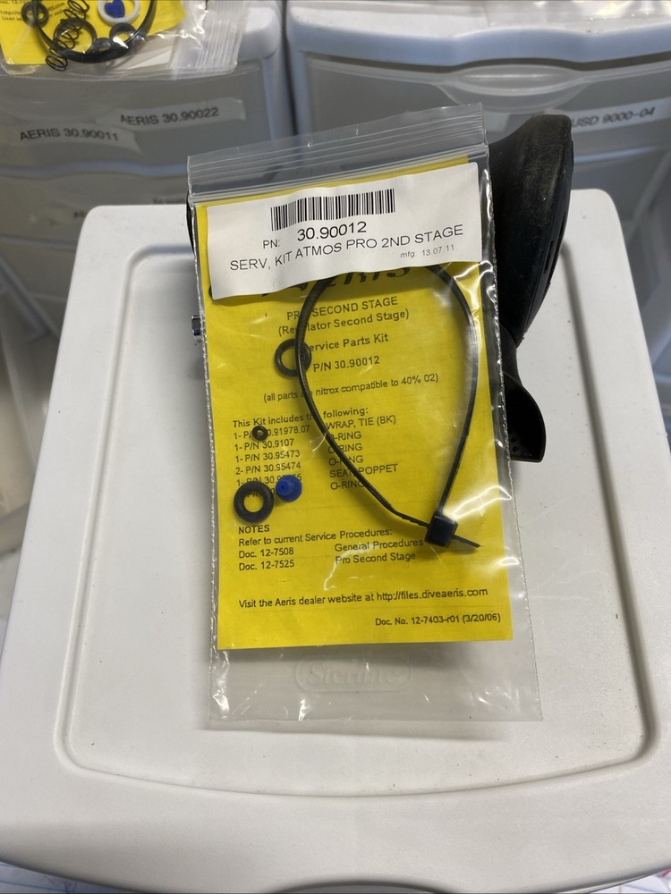 AERIS Atmos Pro 2nd stage Service Kit