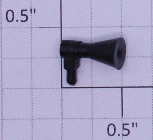 Marx MX-323 Black Plastic Diesel Horn (1)