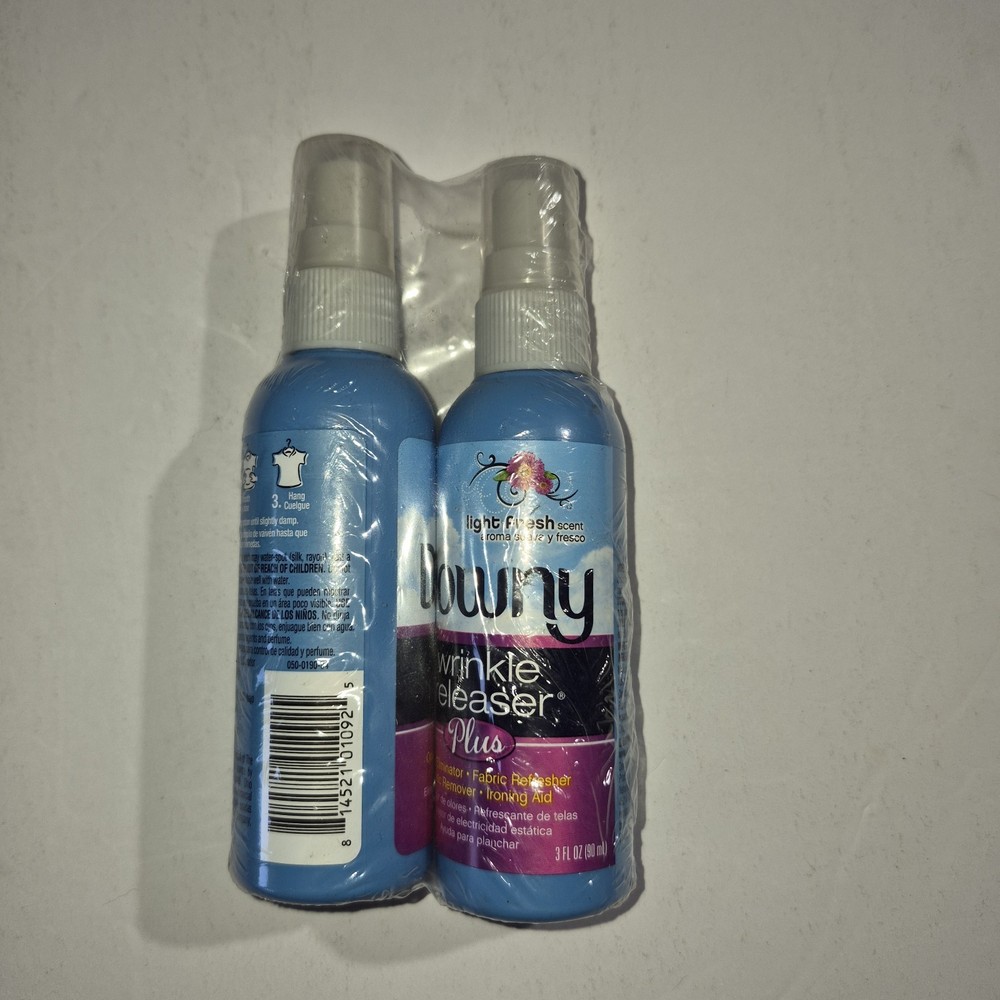 Downy Wrinkle Releaser Plus Static Remover Spray Original Light Fresh Scent 3oz