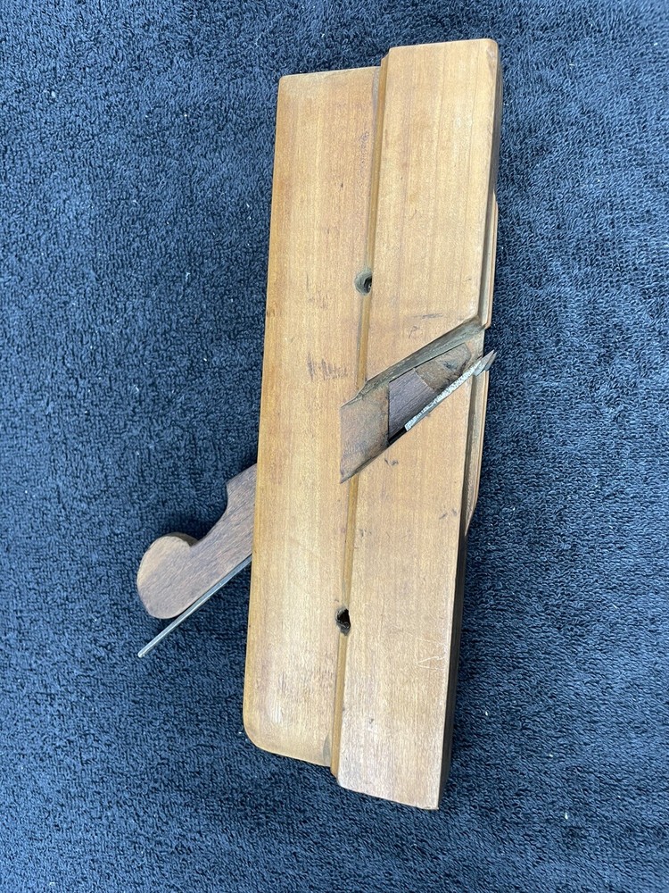 WM Ash Co Vintage Wood Molding Plane