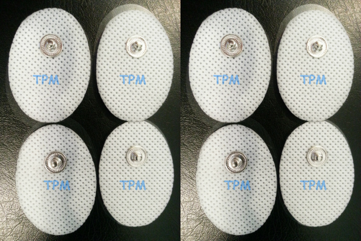 Small Replacement Pads (8) for PINOOK Digital Massager Massage