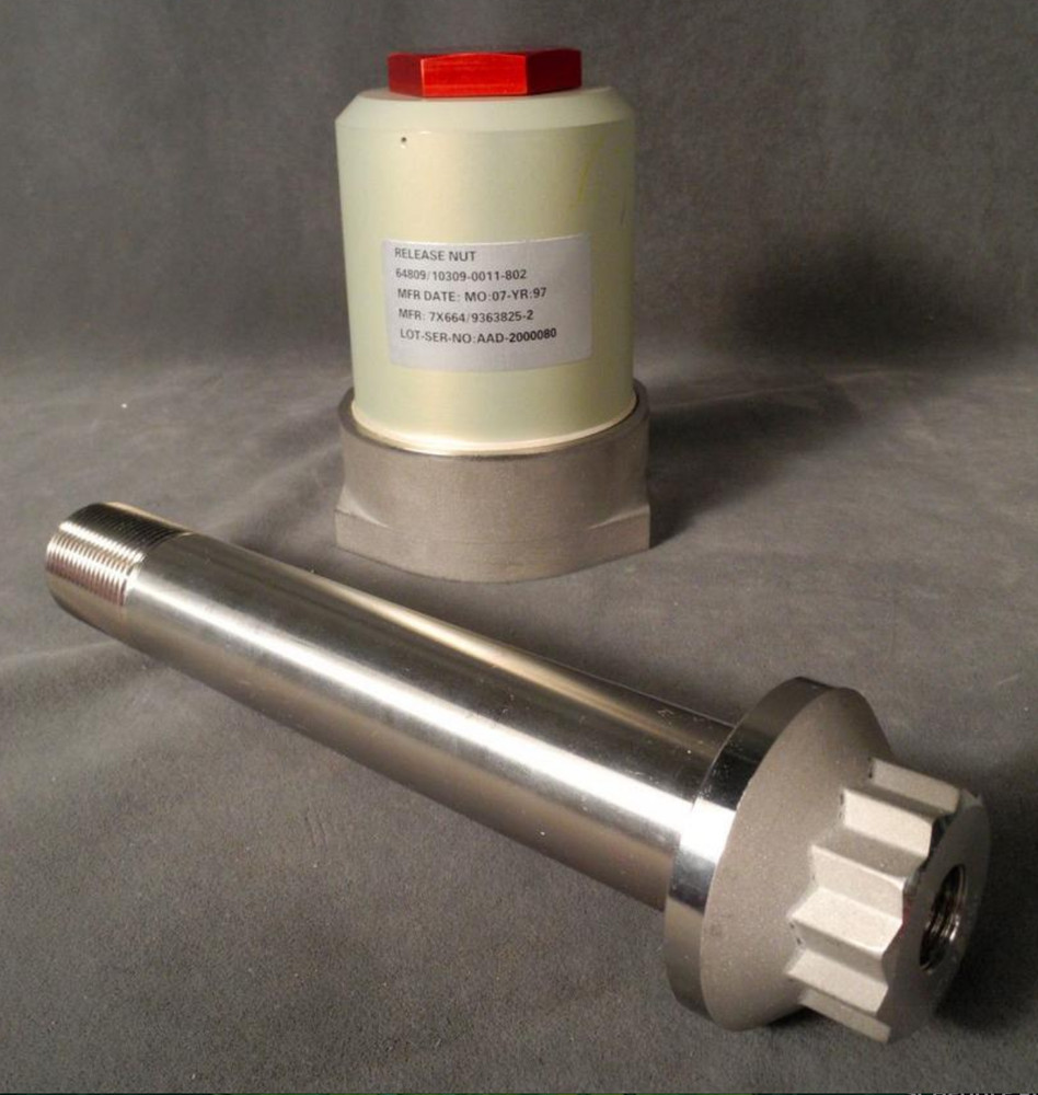 Space Shuttle SRB Main Parachute Bolt also for X-38 Deorbit Propulsion Stage