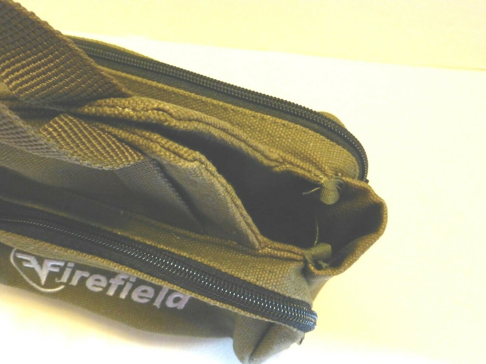 Firefield Red Adjustable Hat Zippered Range Bag Sticker