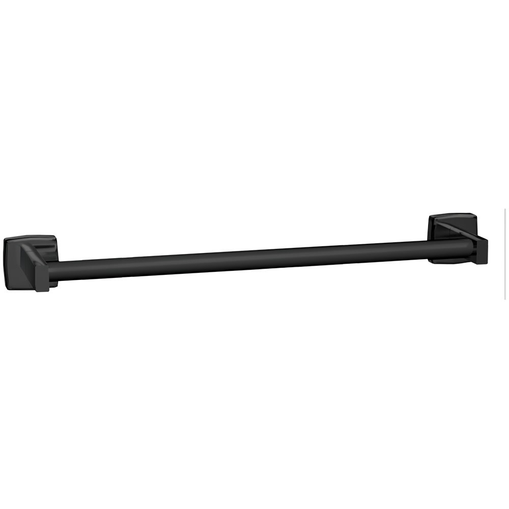 ASI 7355-24 24" Round Towel Bar - Black