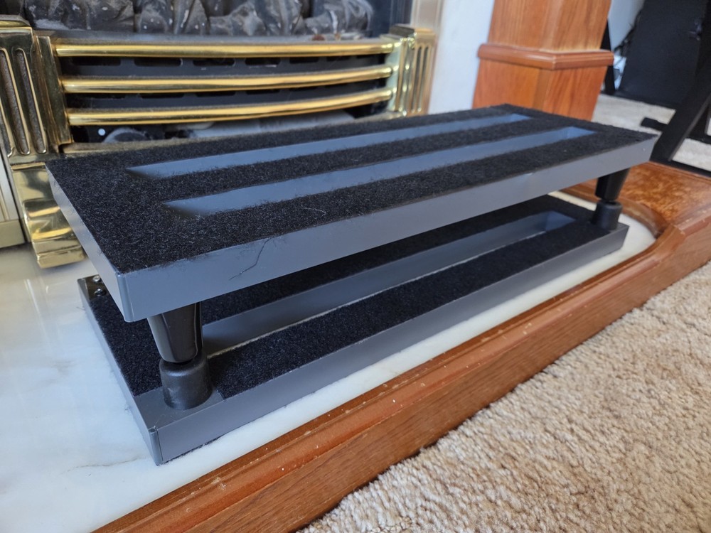 Custom "Sandwich" 2-Tier Prototype Pedalboard